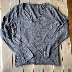 J. Crew Charcoal Gray Lightweight Sweater